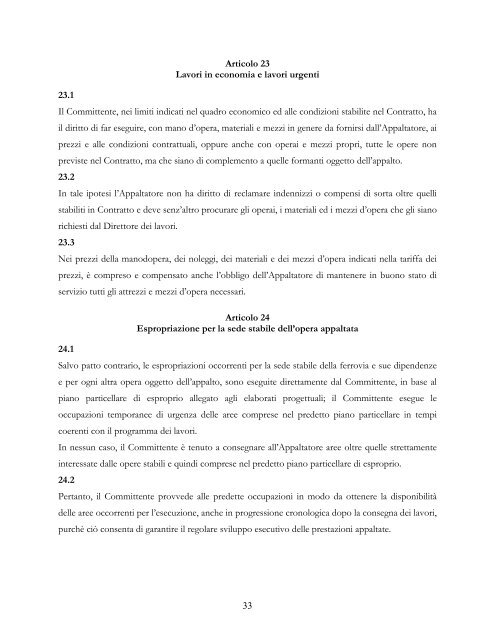 Condizioni Generali di Contratto per gli Appalti di ... - Gare di Trenitalia