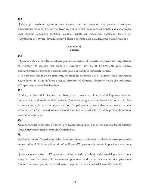 Condizioni Generali di Contratto per gli Appalti di ... - Gare di Trenitalia