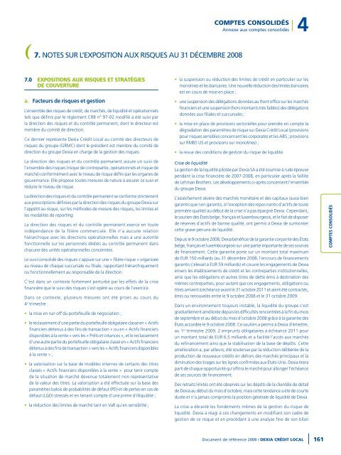 Rapport annuel 2008 - Dexia Crédit Local