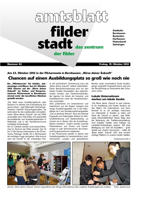 Amtsblatt KW 42 - Stadt Filderstadt
