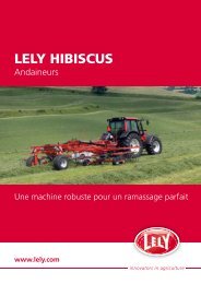 LELY HIBISCUS - Avenir Motoculture