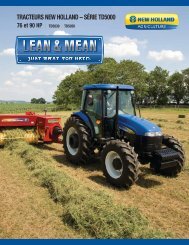 TRACTEURS NEW HOLLAND – SÉRIE TD5000