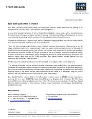 PRESS RELEASE - Market