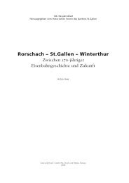 Rorschach – St.Gallen – Winterthur - Historischer Verein des ...