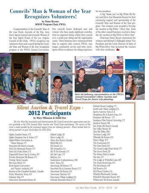 Download pdf - Far West Ski Association