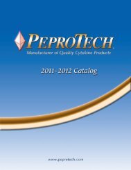 2011-2012 Catalog - PeproTech, Inc.