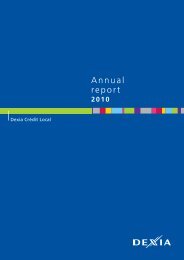 Annual report 2010 - Dexia Crédit Local