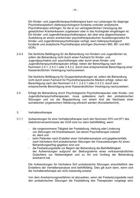 Beihilfenverordnung - BVO -