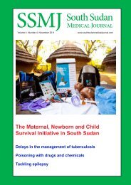 Download Edition as PDF - South Sudan Medical Journal