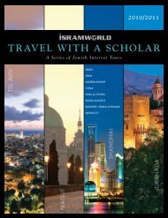 TRAVEL WITH A SCHOLAR - Isram World of Travel