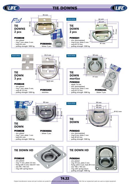 spare parts for axles