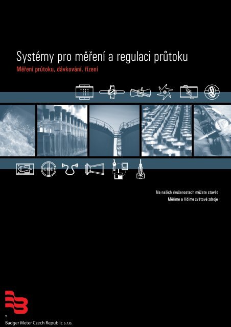 Katalog produktÅ¯ - ÄeÅ¡tina - Badger Meter