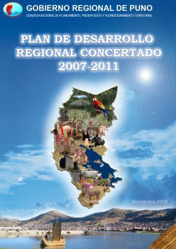 Plan de Desarrollo Regional Concertado 2007- 2011 - Gobierno ...