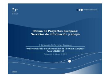 Presentación OPE y Desayunos Europeos - Euroblog - Universidad ...