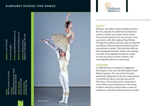 Download as a PDF - Conservatoire for Dance and Drama