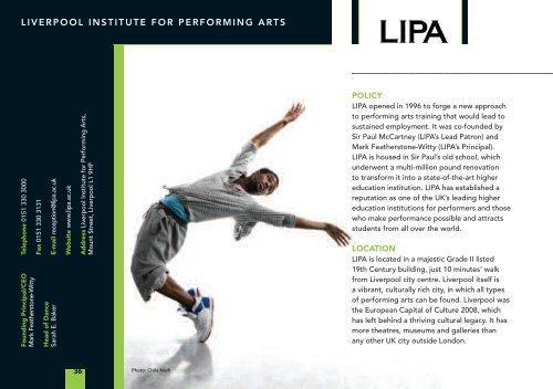 Download as a PDF - Conservatoire for Dance and Drama