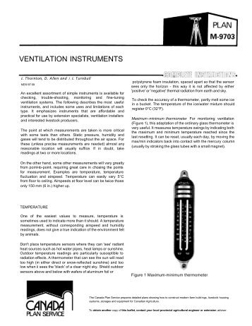 Ventilation Instruments Leaflet (Metric and Imperial) - Canada Plan ...