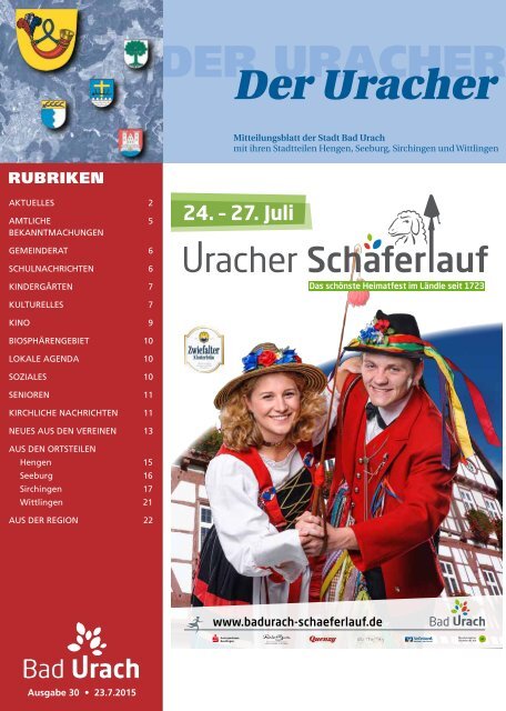 Der Uracher KW 30-2015