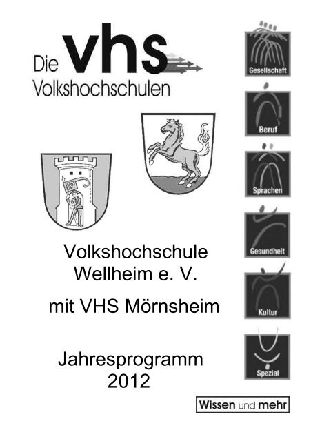 VHS-Programm Wellheim - Markt Wellheim