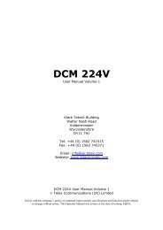 DCM 224V User Manual Vol. 1 - DDA