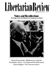 The Libertarian Review January 1978 - Libertarianism.org