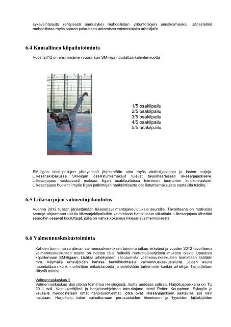 Taekwondoliiton toimintasuunnitelma 2012.pdf - Suomen ...