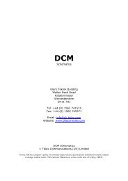 DCM Schematics - DDA