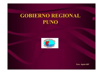 AzÃ¡ngaro - Gobierno Regional Puno