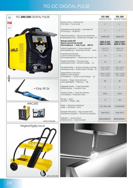 Catalog echipamente sudură și consumabile IWELD