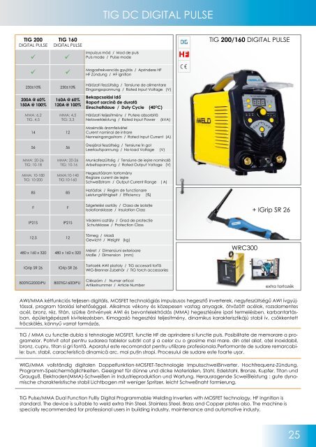 Catalog echipamente sudură și consumabile IWELD