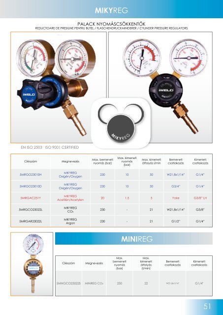 Catalog echipamente sudură și consumabile IWELD