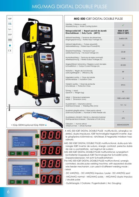 Catalog echipamente sudură și consumabile IWELD