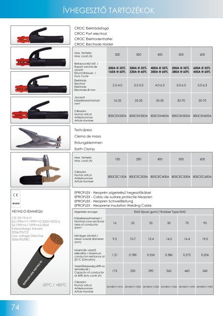 Catalog echipamente sudură și consumabile IWELD