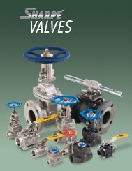 Sharp Valve Catalog - Durable Controls