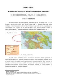Carla Squitieri, Centocamere.pdf - SocietÃ  Friulana di Archeologia
