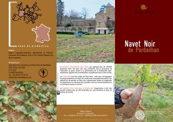 Le navet noir de Pardailhan - Slow Food France