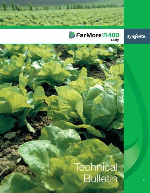 FarMore FI400 Leafy - Sakata Vegetables