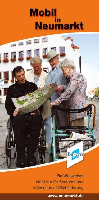 Mobil in Neumarkt - Wegweiser für Senioren und Menschen