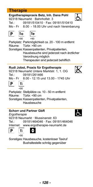 Mobil in Neumarkt - Wegweiser für Senioren und Menschen