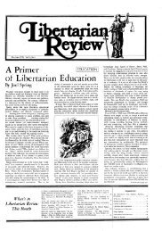 The Libertarian Review May 1976 - Libertarianism.org