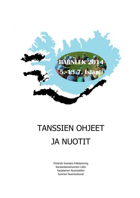 BARNLEK 2014 yhteistanssien ohjeet - Nuorisoseurat