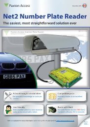 Net2 Number Plate Reader - FIDA Systems