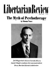 The Libertarian Review March 1978 - Libertarianism.org