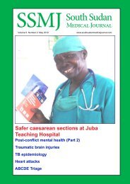 Download Edition as PDF - South Sudan Medical Journal