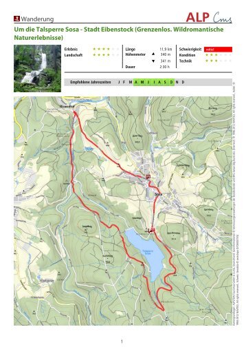 Wanderung Um die Talsperre Sosa - willkommen-in-sachsen.info