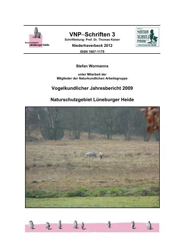 VNP–Schriften 3 - Verein Naturschutzpark eV