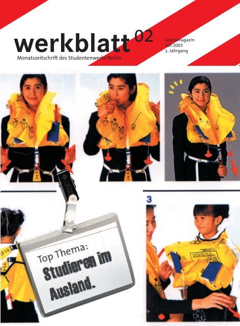 Werkblatt - Studentenwerk Berlin