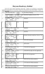 13 - Transport Department, Haryana