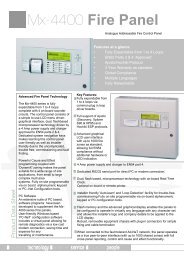 Mx-4400 Fire Panel - Almaks Security Systems