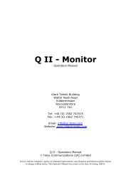 Monitor Operators Manual - DDA